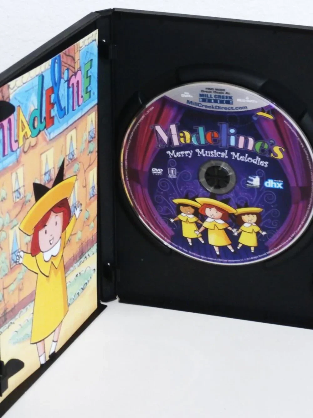 Madeline Set of Three DVD Movies Merry Musical Melodies/Winter Vacation/The Star